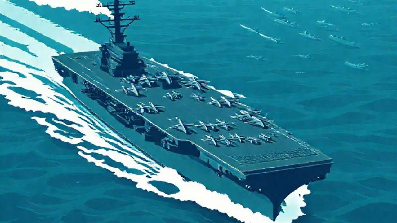 Cómo funciona un portaaviones y su poder de guerra total