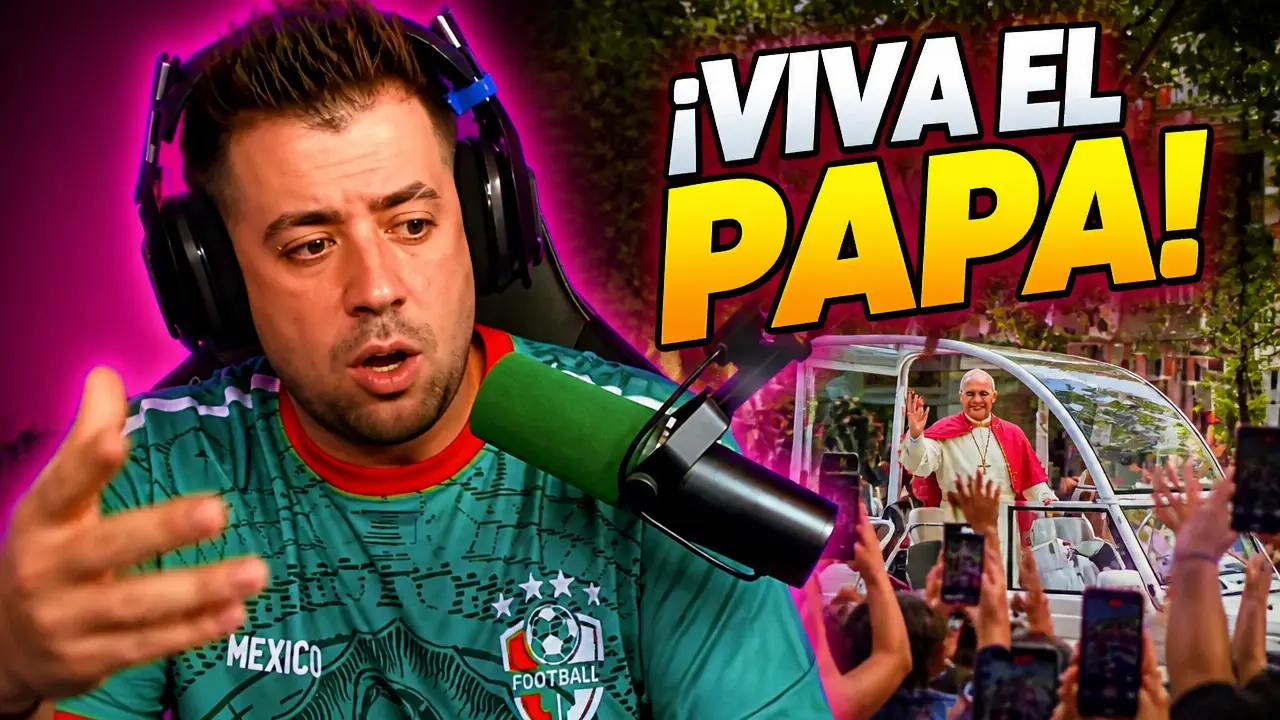 Auron explica el video viral con el Papa: "Me sentí el señor más cristiano del mundo"