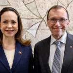 María Corina Machado se reúne con canciller de Noruega